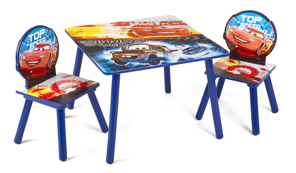 Cars Table Chair Set deltaplayground