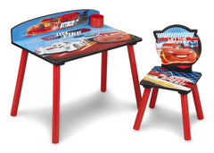 Delta Children Cars Desk and Chair, Side View a1a