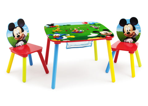 Mickey Mouse Table & Chair Set with Storage