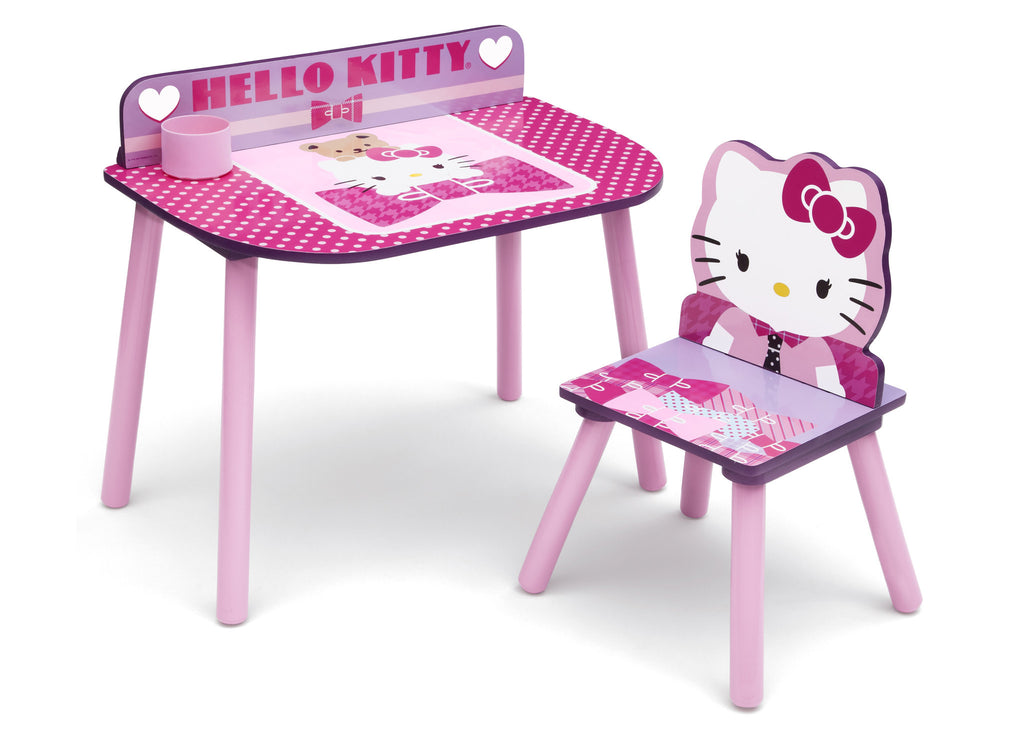 Delta Children Hello Kitty Desk & Chair Set, Chair on Right a1a