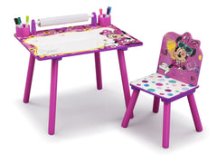 Delta Children Minnie Mouse Art Desk, Left View a1a