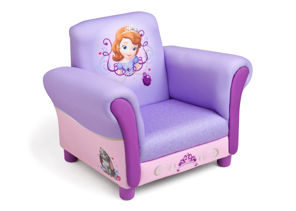 Sofia Upholstered Chair Delta Children Right View a1a