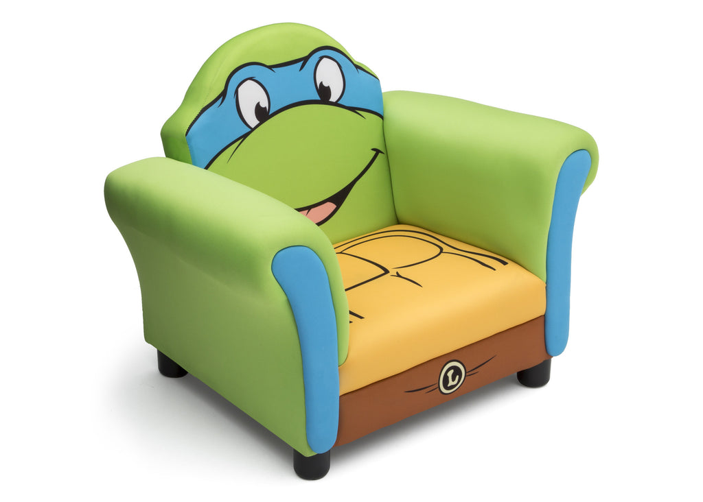 Delta Children Teenage Mutant Ninja Turtles Upholstered Chair Right Side View a1a