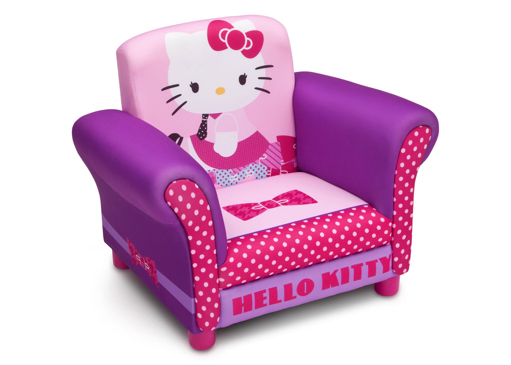 Delta Children Hello Kitty Upholstered Chair Right Side View a1a