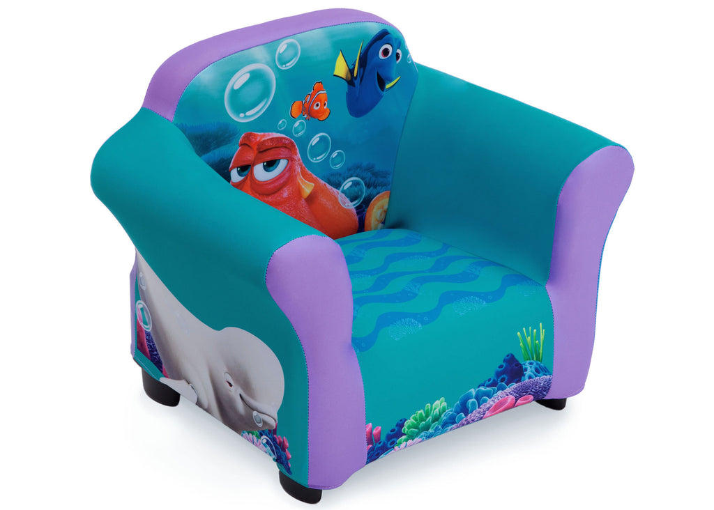 Delta Children Disney/Pixar Finding Dory Upholstered Chair, Right View a1a